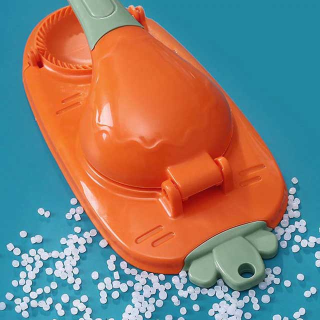 Manual Plastic Dough Wrapper - Easy-to-Use Handheld Dough Rolling and Wrapping Tool