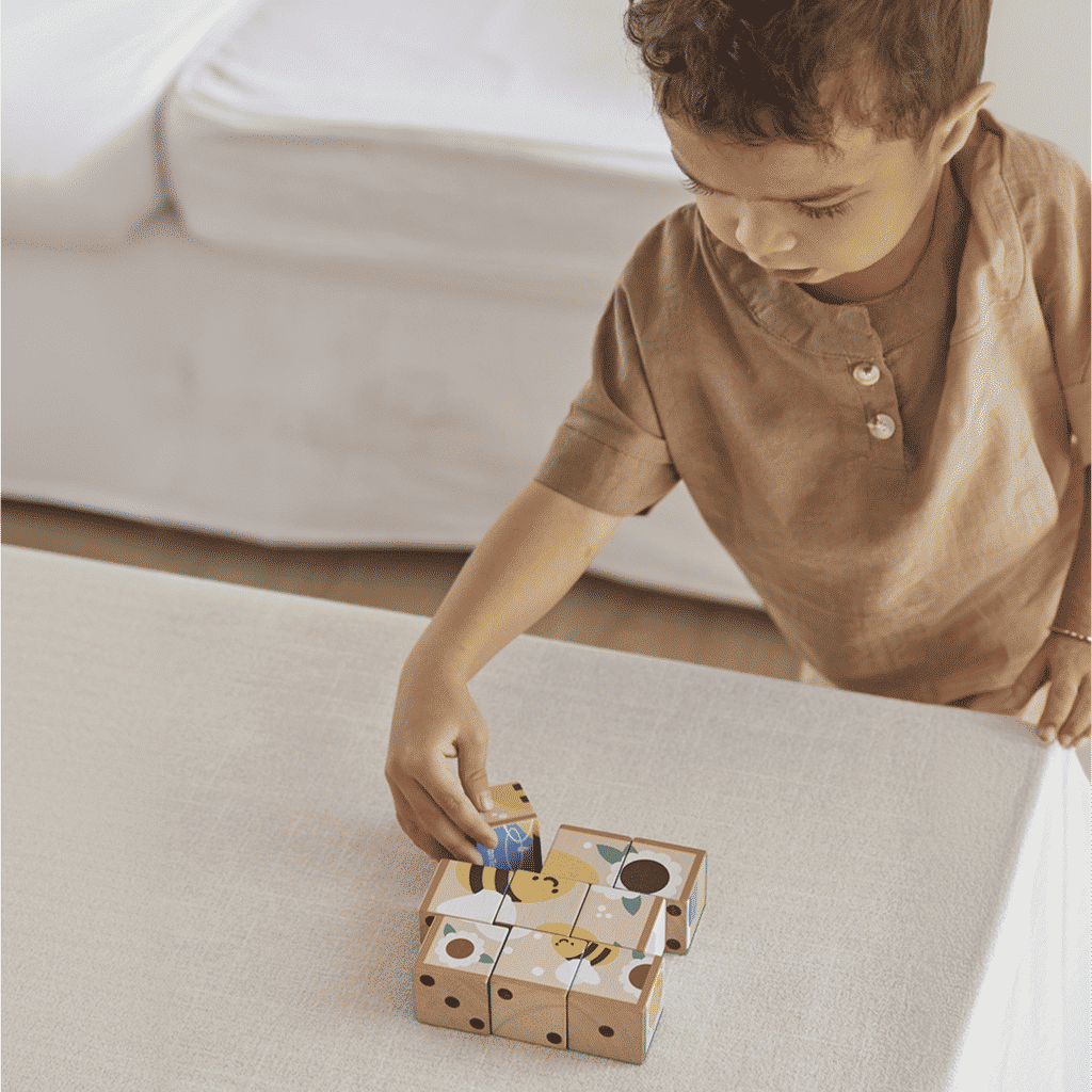 PlanToys Animal Puzzle Cubes