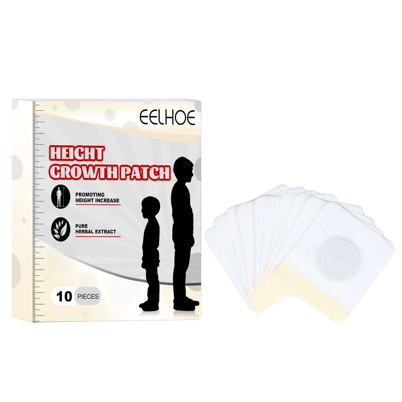 Growth Patch, Plantar Acupoint Stimulator, Boost Height for Adults Kids ,10pcs/box