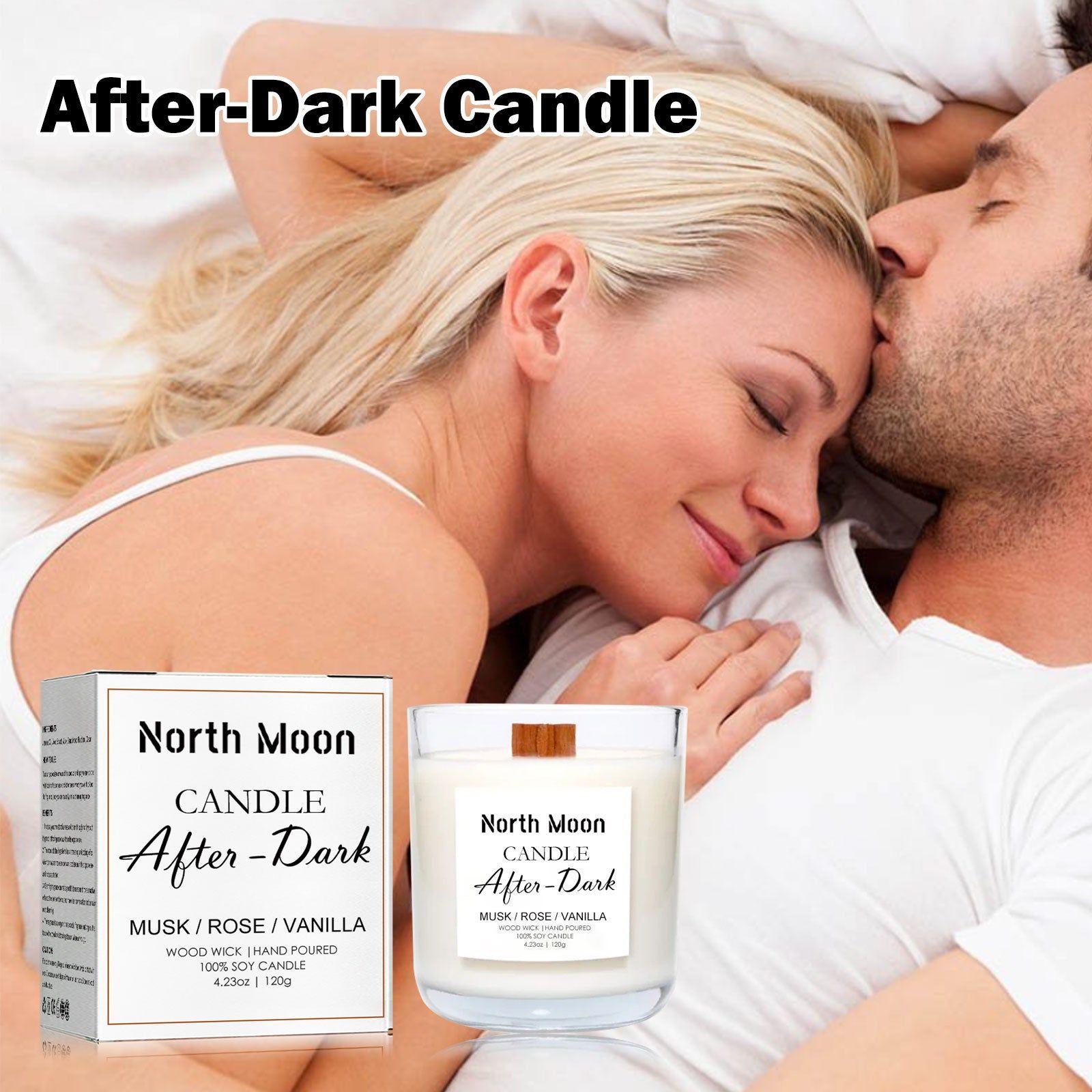 Candle Aromatherapy, Natural Lasting Fragrance, Romantic Home Decor ,120g