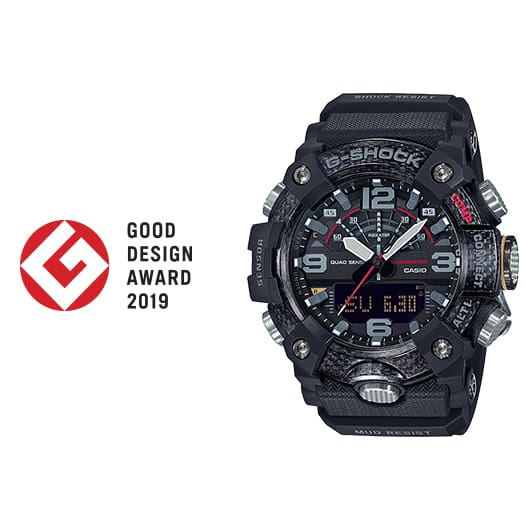 Casio G-SHOCK MUDMASTER GGB100 Twin Sensor Carbon Core Guard Watch