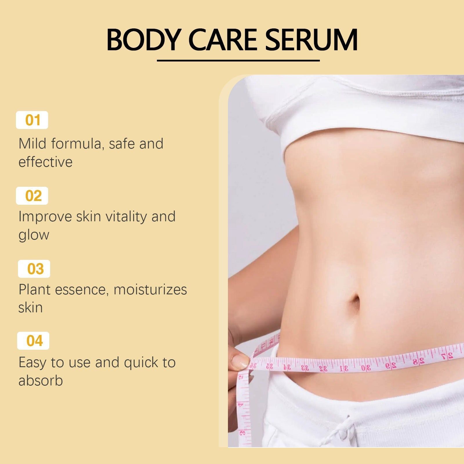 Body Firming Slimming Essence, Natural, Gentle, Moisturizing, Rejuvenating ,7pieces