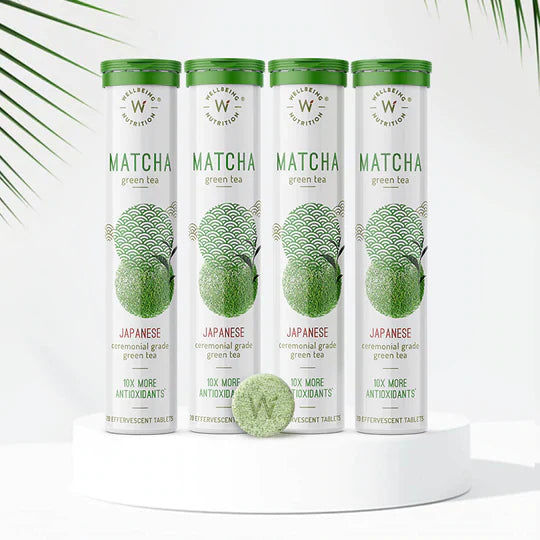 Wellbeing Nutrition Matcha Green Tea (Pack of 4)