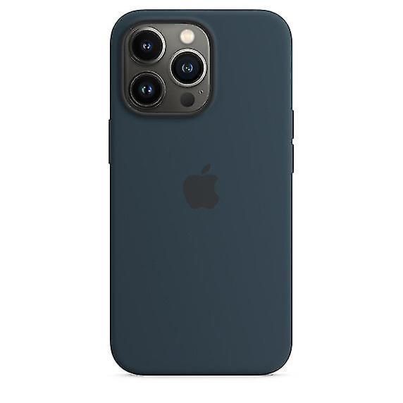 For iPhone 13 Pro Max - Silicone Phone Case with Perfect Protection and Magnetic Charging Support