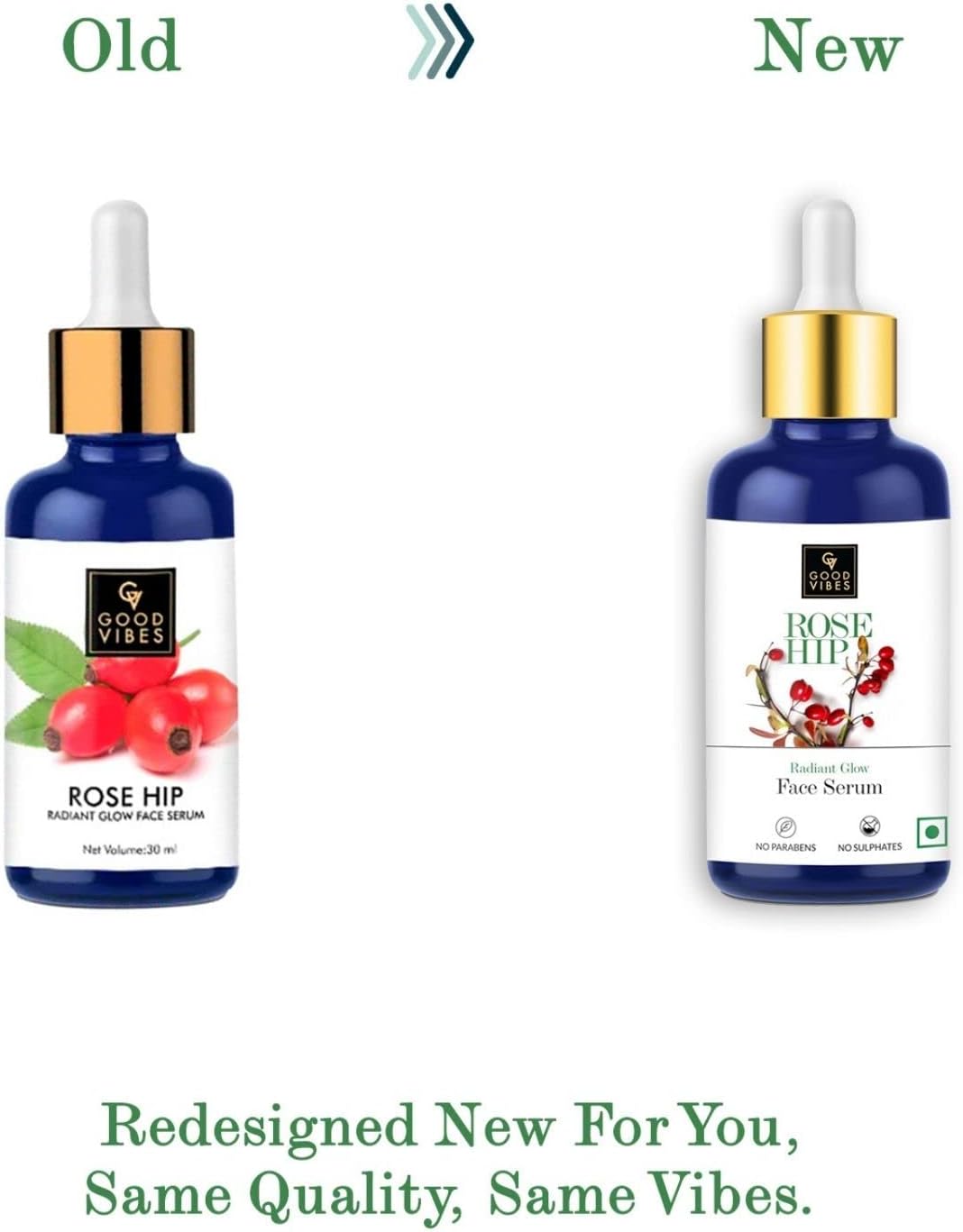 Good Vibes Rosehip Radiant Glow Face Serum 30 ml