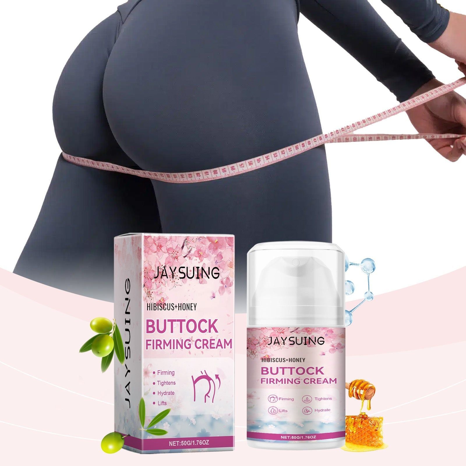 Get in Shape with Butt Firming Cream, Lift, Tone, and Enhance Curves Naturally ,50g