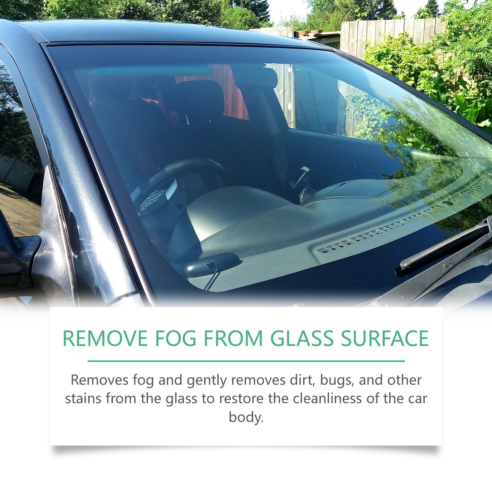 Car Clean Coating, Rain & Fog Proof, Waterproof Glass Cleaner, Long-lasting Protection ,50ml