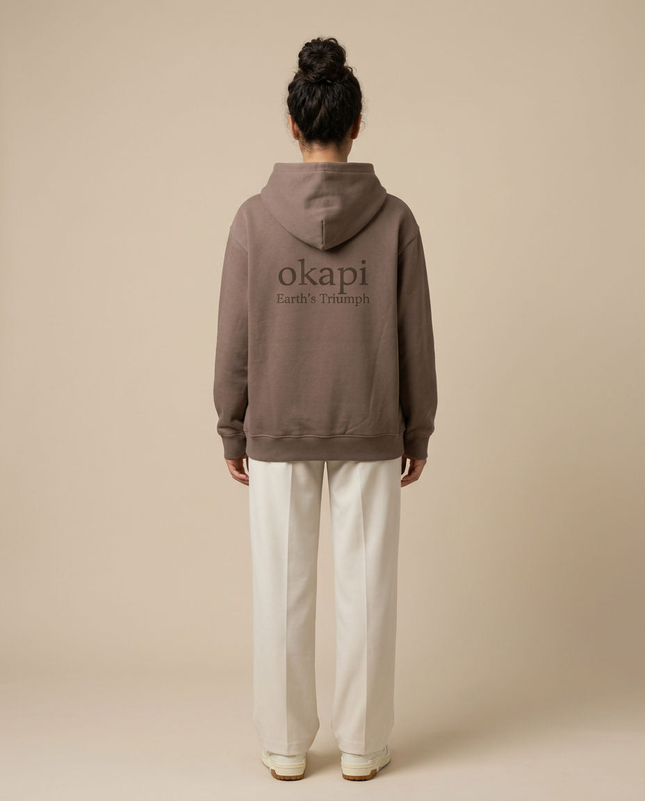 Okapi Brown Canopy Hoodie
