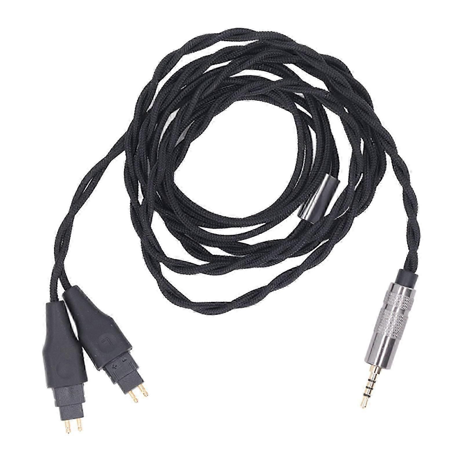 Headphone Replacement Cable 2.5mm Balanced Plug Silver Plated Copper Headset Upgrade Wire For Sennheiser Hd580 Hd650 Hd6xx