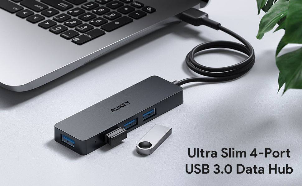 Aukey CB-H37 USB-A to 4-port USB3.0 A Hub