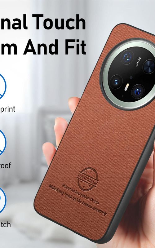 Twill Fabric Leather Phone Case For Huawei Mate 70