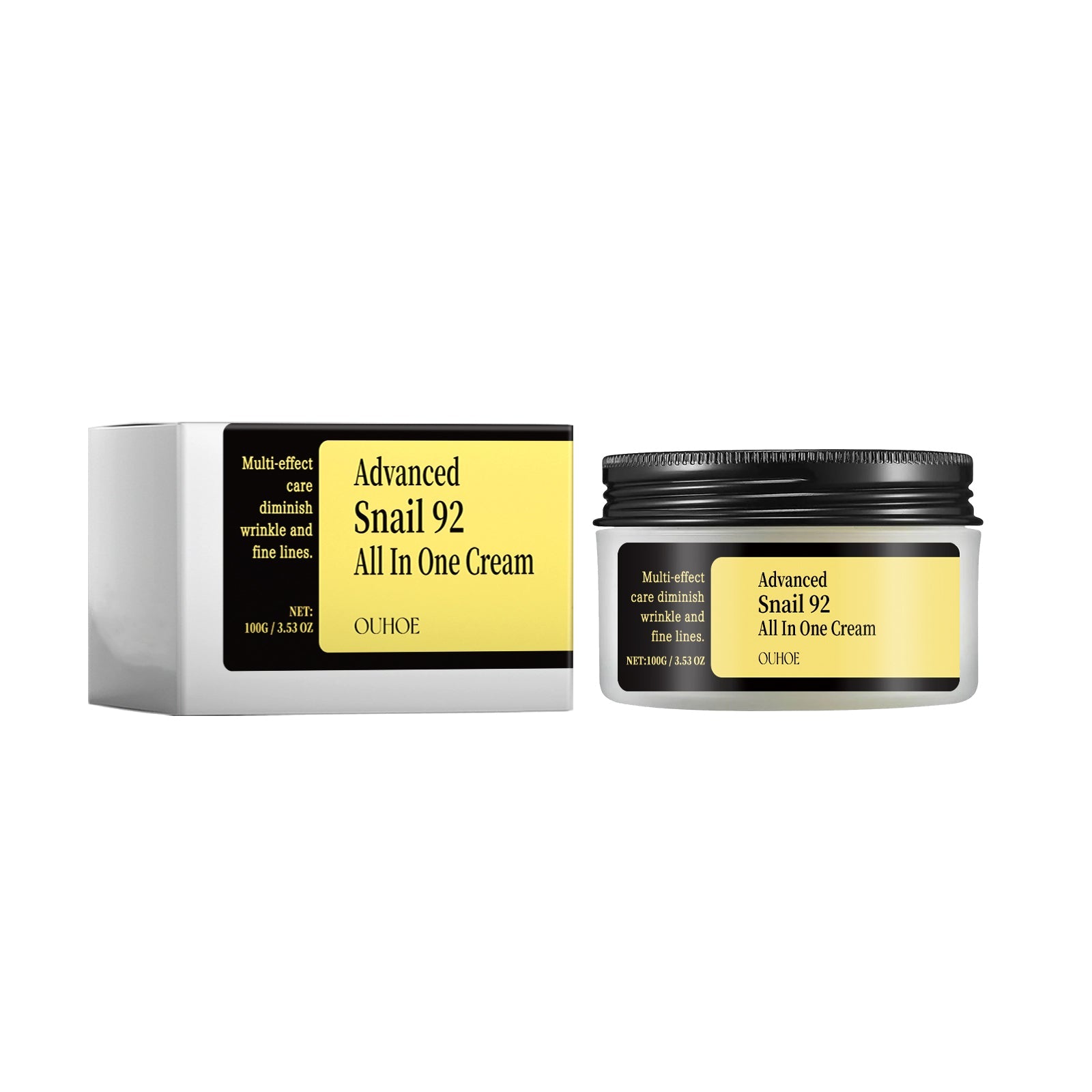 Snail Facial Care Cream, Hydrating Moisturizer, Repair & Nourish Skin ,100g