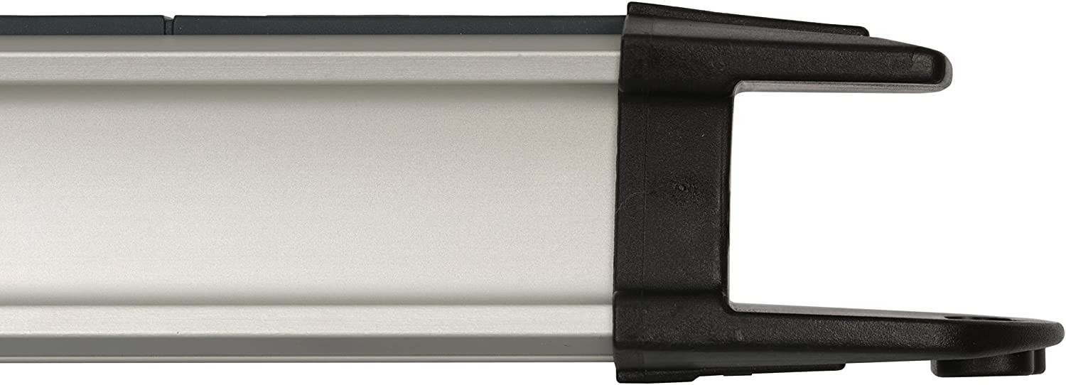 BRENNENSTUHL 1391003654 مقبس 4 اتجاهات من الألومنيوم الفاخر بطول 5 أمتار