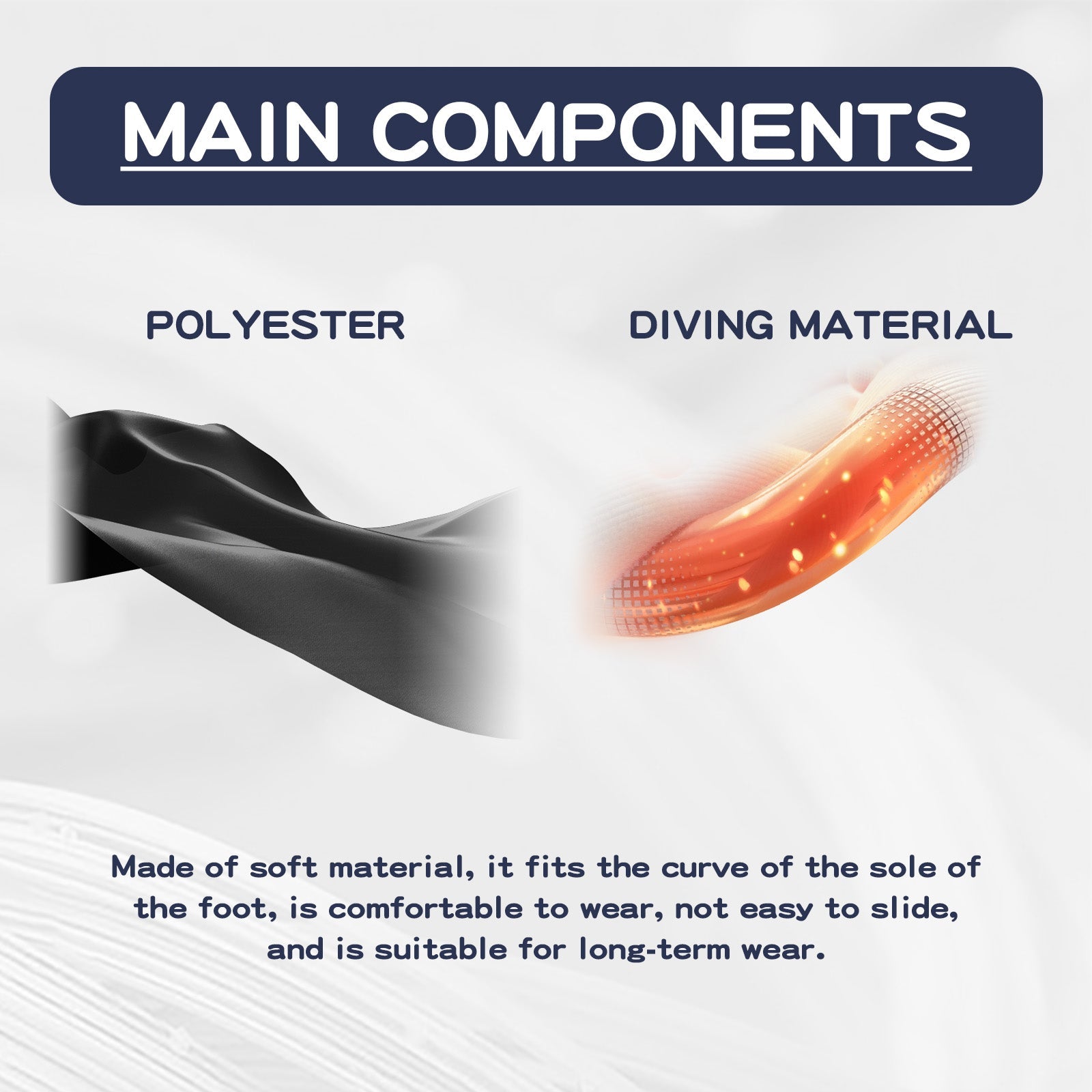Relax Foot Muscles Magnetic Weight Loss Pad, Breathable Non-Slip Foot Care Solution ,1pair