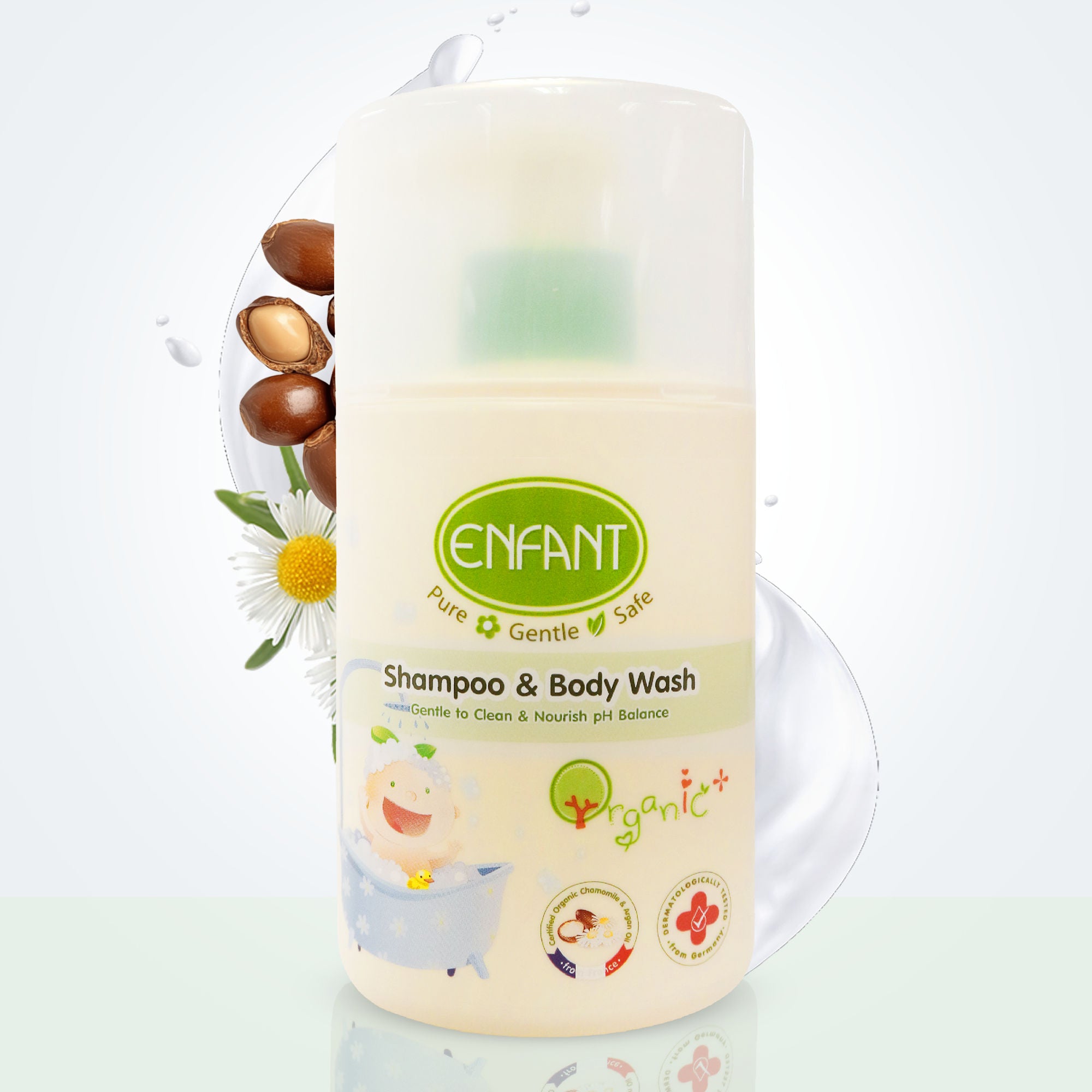 ENFANT Organic Plus Shampoo & Body Wash 300ml