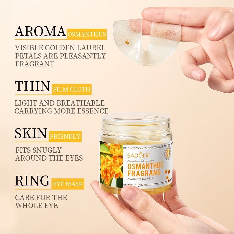 Golden Osmanthus Eye Mask, Moisturizing & Lightening Dark Circles - 001-SD80641