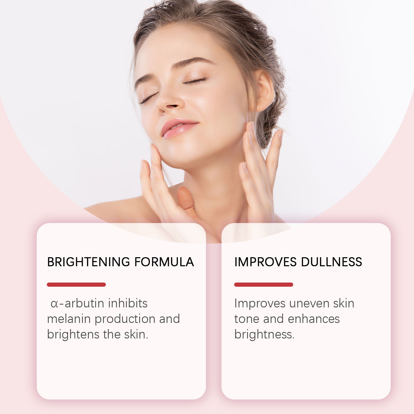Arbutin Face Serum, Brightening & Moisturizing Facial Care for Radiant Skin ,30ml