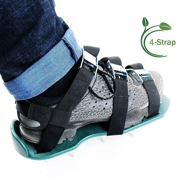 Lawn Aerator Shoes Loose Soil Garden Aerator 26 Nails For Inflating The Lawn and Yard