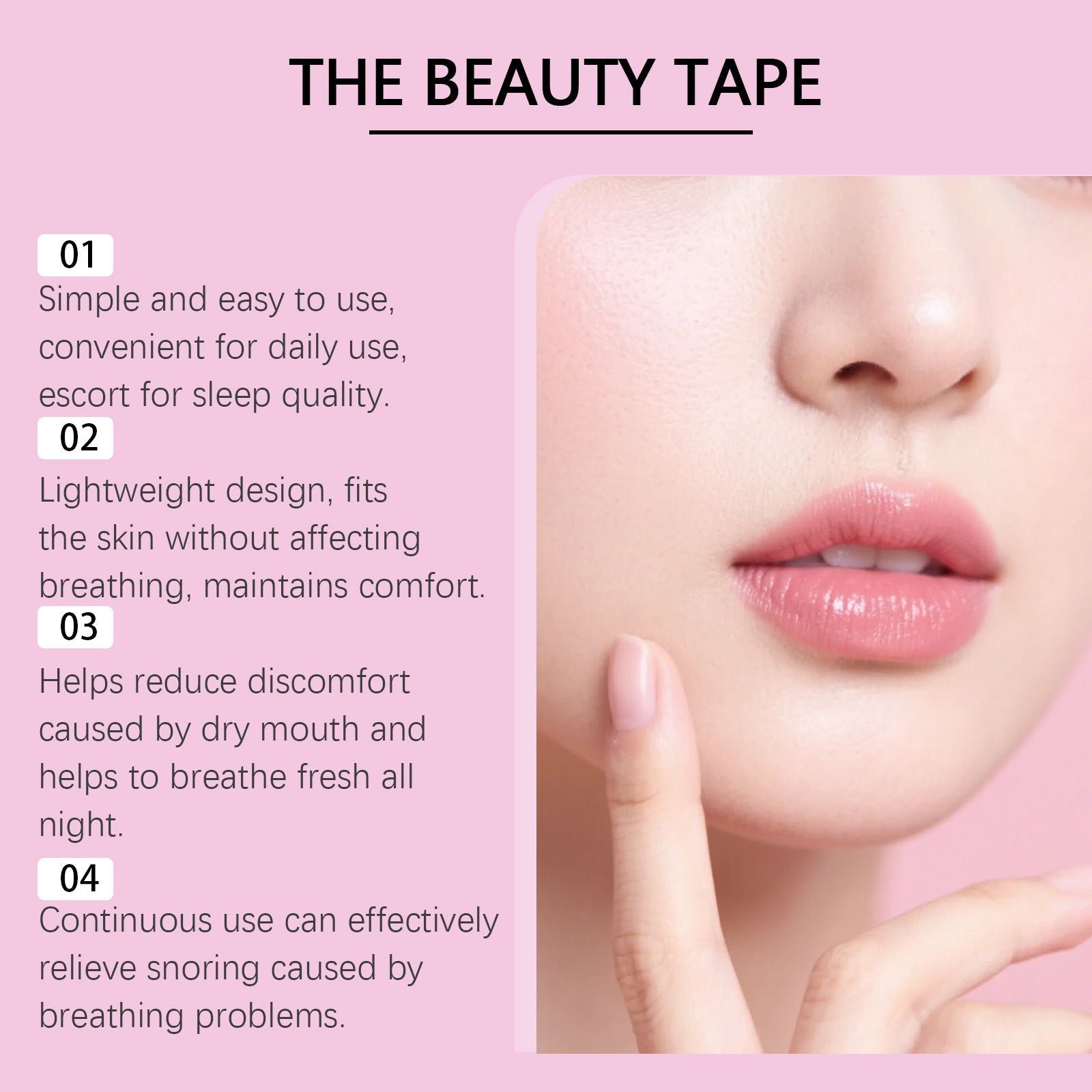 30pcs Lip Mask Patches with Hydrating and Nourishing Care