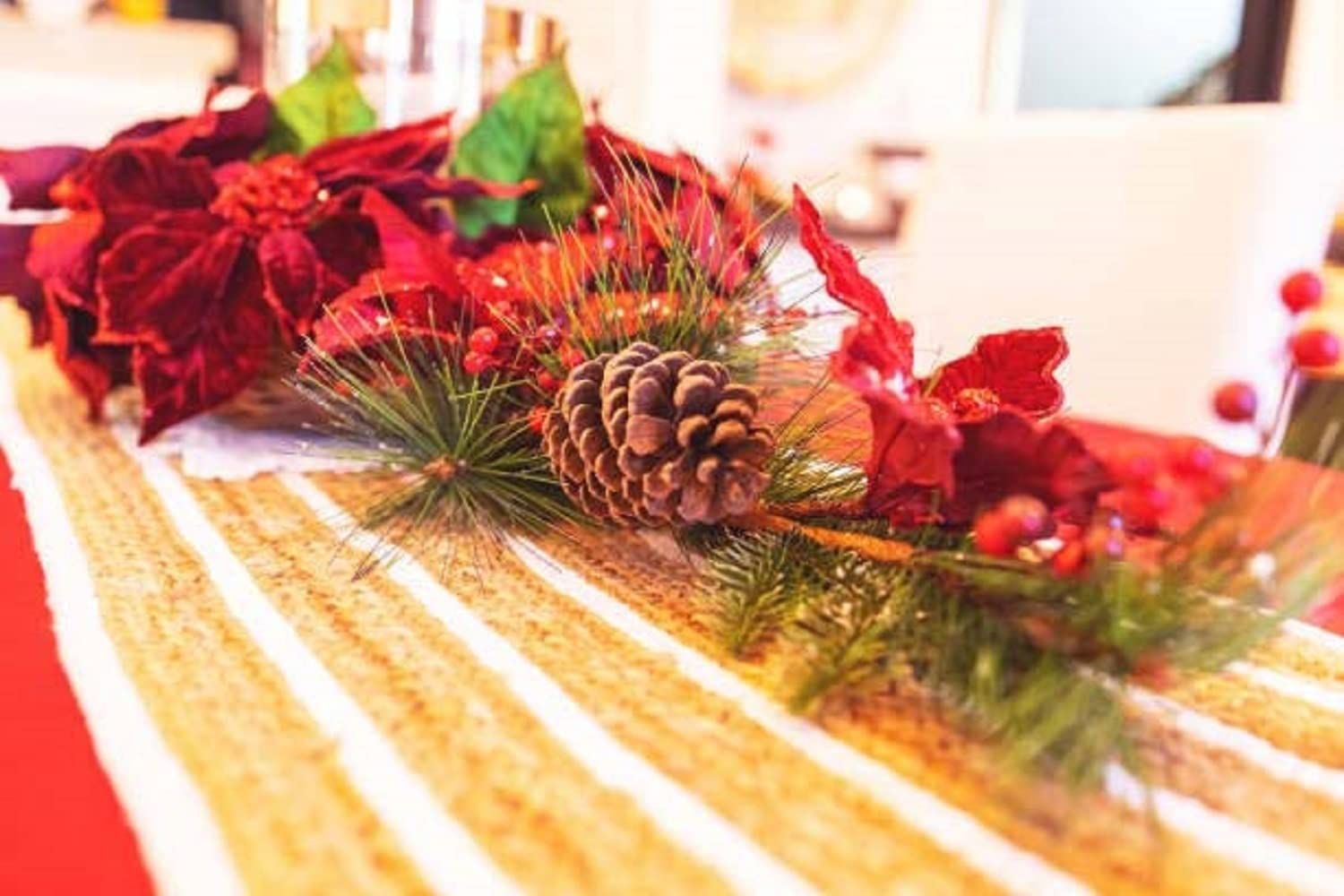 Modern Home Heat Resistant Dining Table Runner for Dining