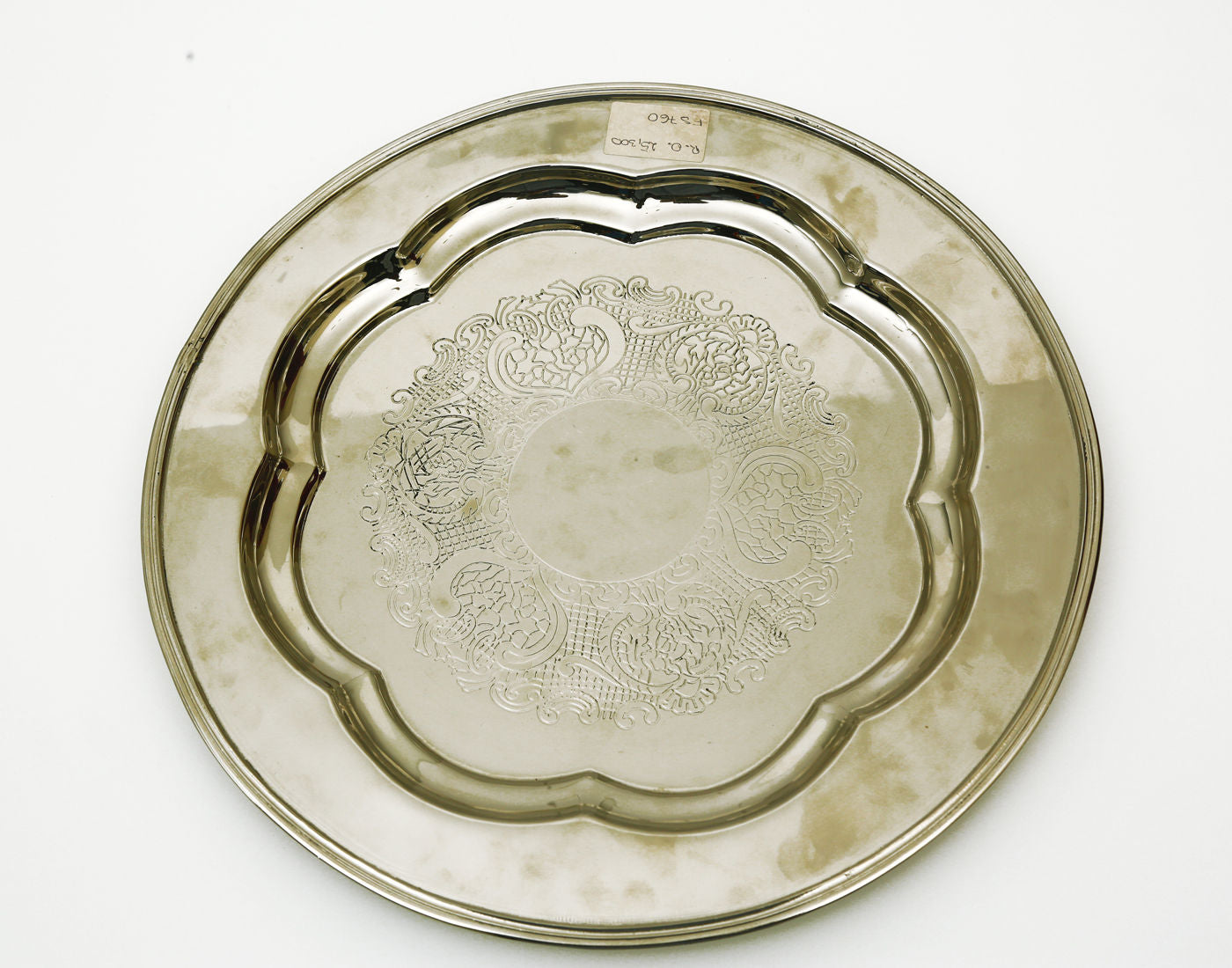 Round Brass Tray #FS760