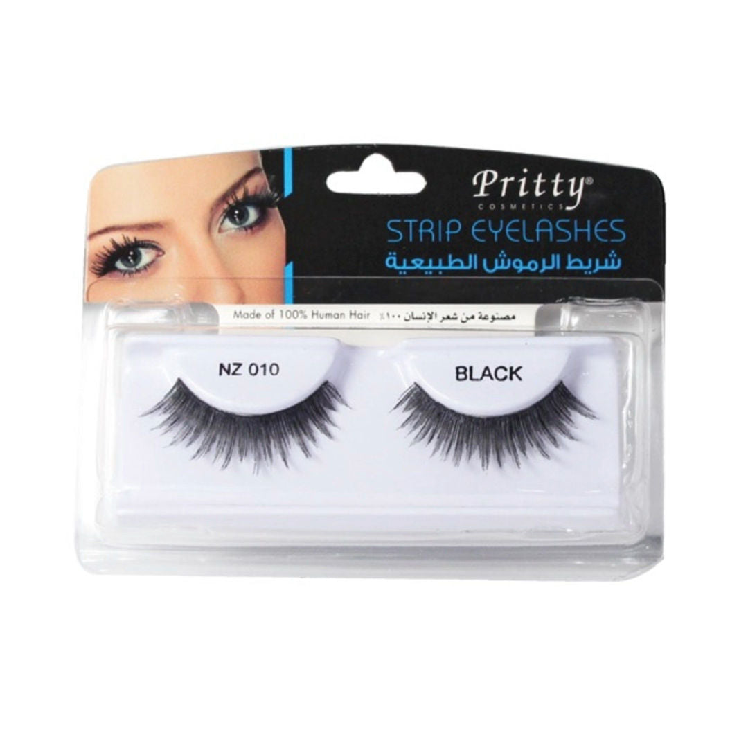 Pritty Cosmetics Strip Eyelashes, Black
