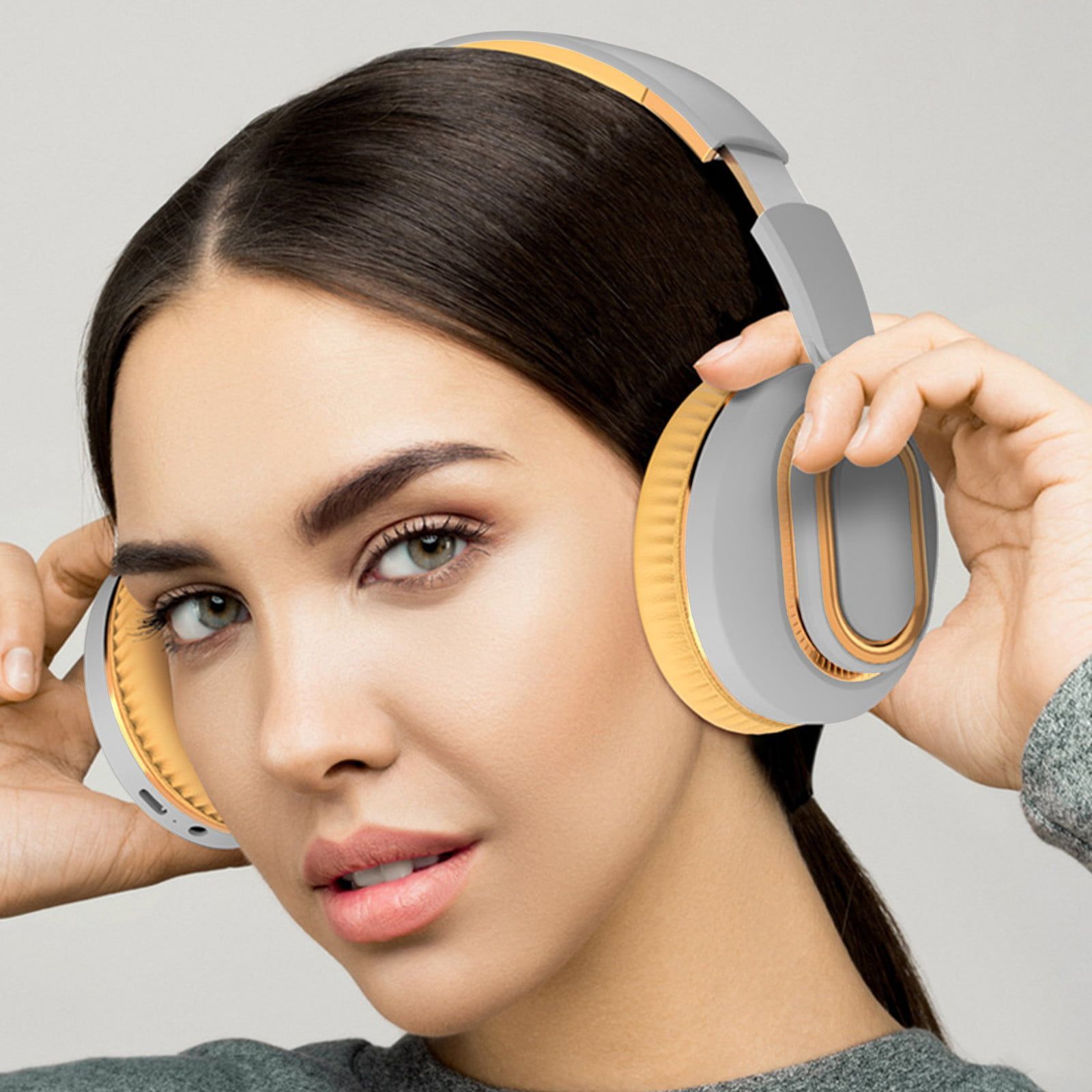 Noise Cancelling Bluetooth Headset Wireless Folding Bass Gaming Sports Headphones