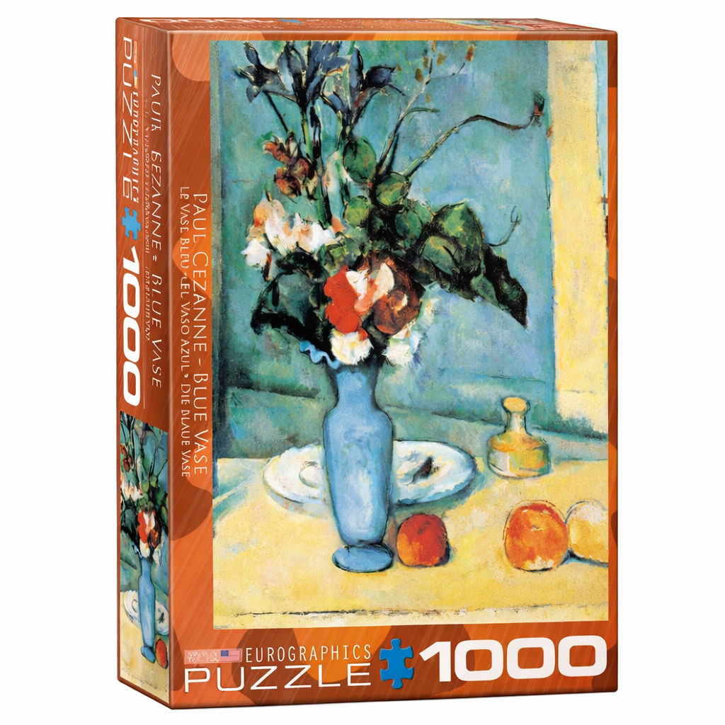 Blue Vase By Paul Cezanne 1000 Pieces Puzzle