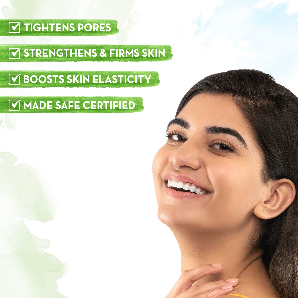 كريم النهار Mamaearth Green Tea مع الشاي الأخضر والكولاجين للمسام المفتوحة 50 جم