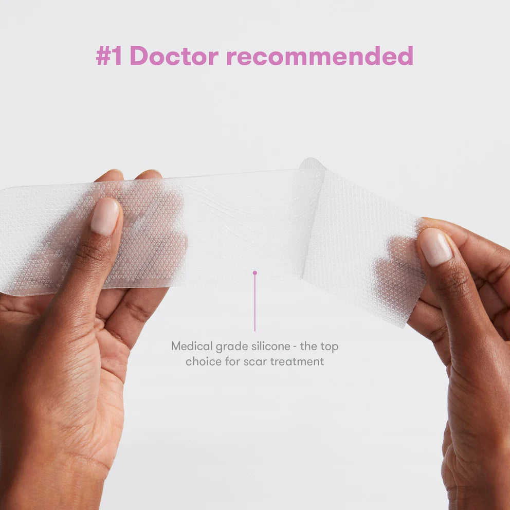 Frida Mom C-Section Silicone Scar Patches - Postpartum Scar Care (4 Patches)