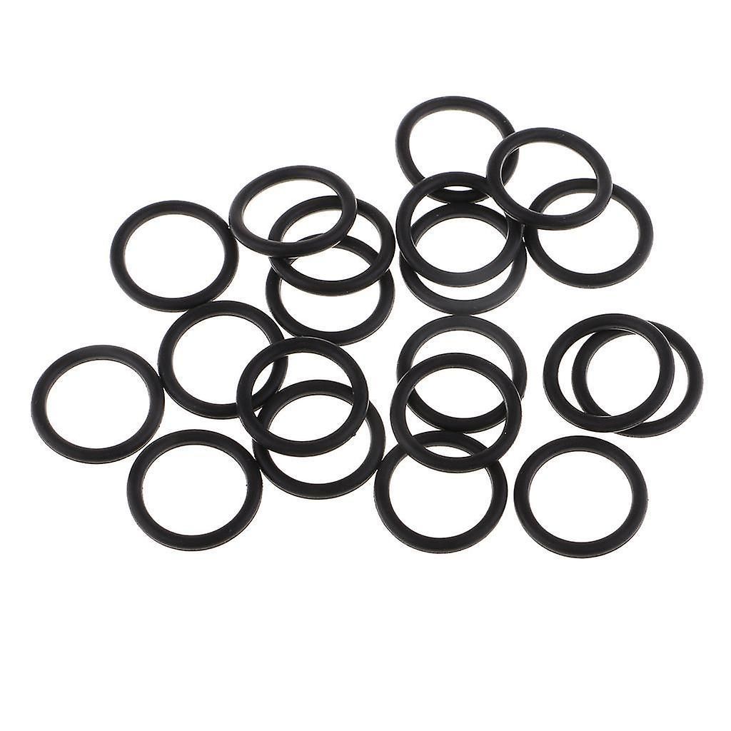 20pcs 20mm x 2.4mm Rubber O-Rings Gasket Seals