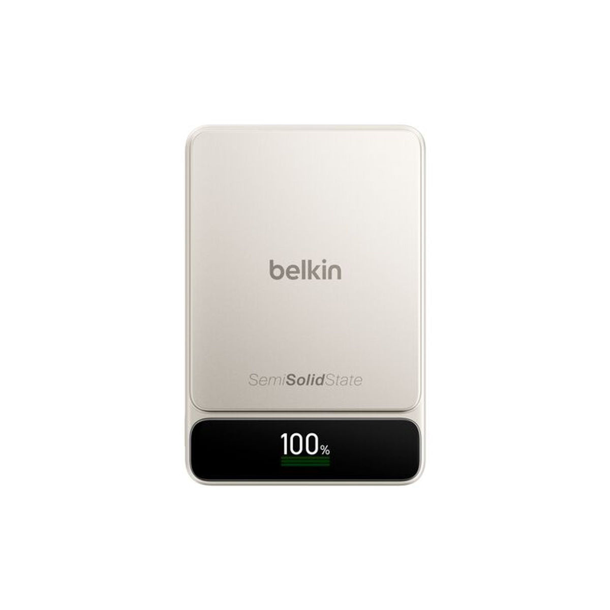 Belkin Semi Solid State Power Bank, 10,000mAh, 60W, Sand