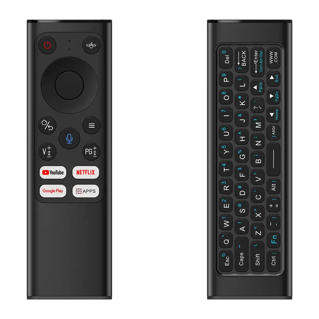 Green Lion Wireless Remote Pro with Keyboard & Mouse, Black