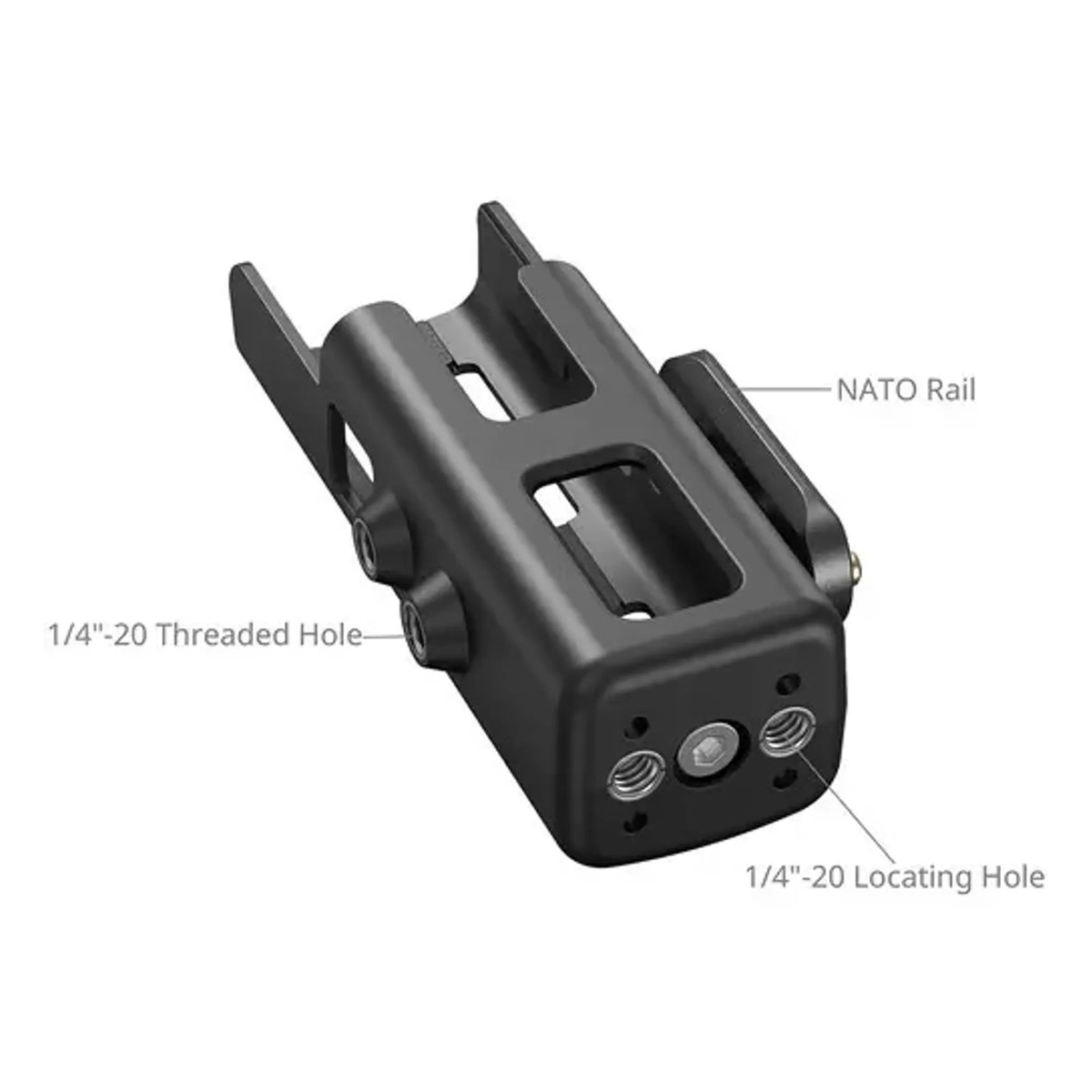 SmallRig Extended Expansion Cage for DJI Osmo Pocket 3, Battery Handle Compatible, 5117