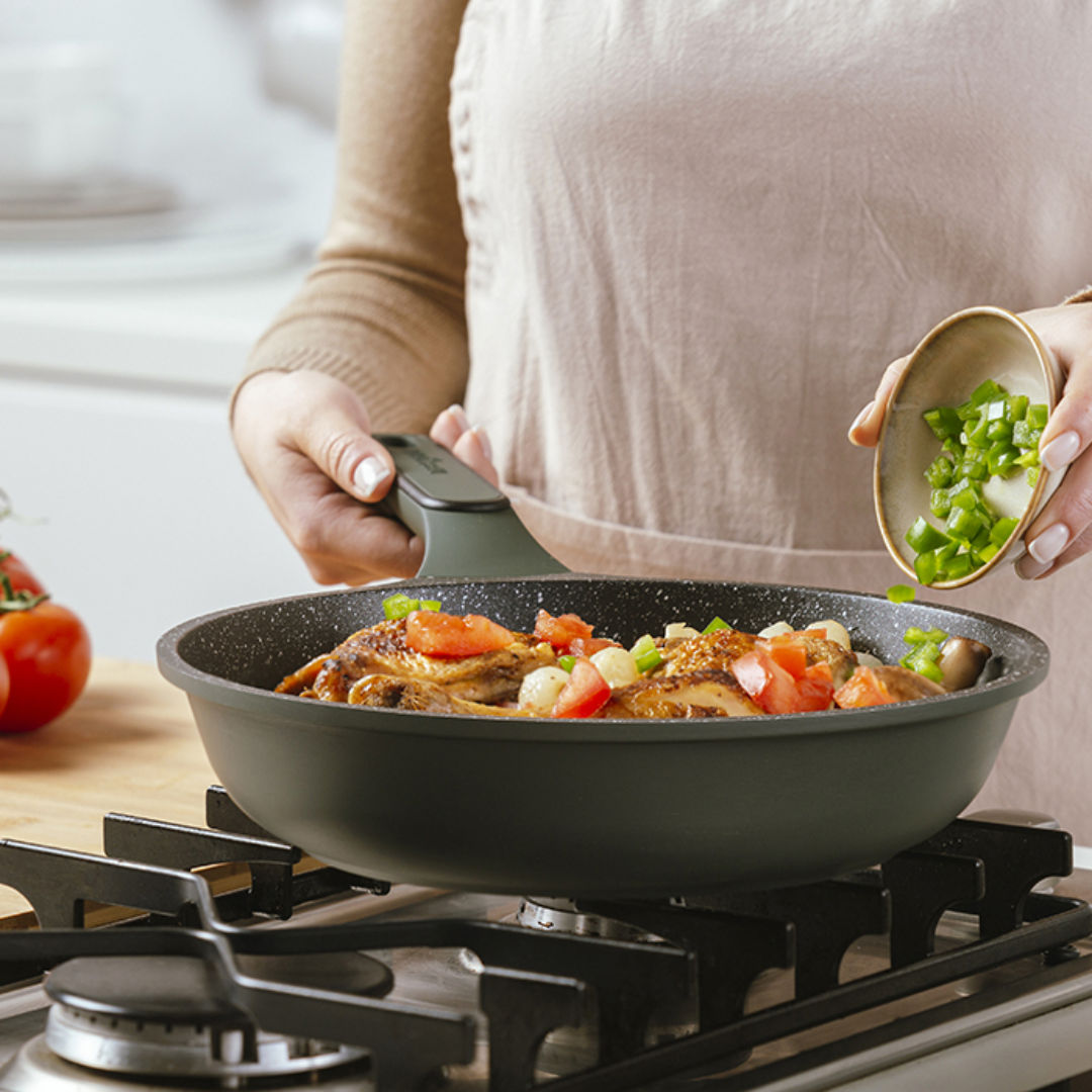 NAVA Die Cast Aluminum Fry Pan Imperial with Nonstick Stone Coating, 28cm