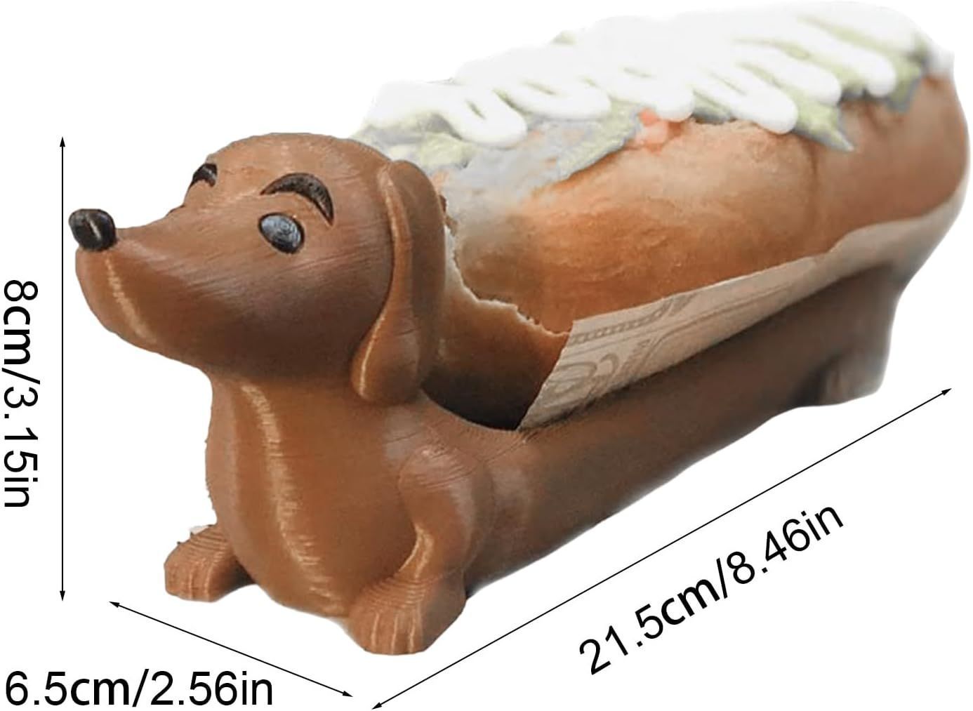 Dachshund Tray Unique Cute Dachshund Shaped Hot Dog Dish Tray Home Decor