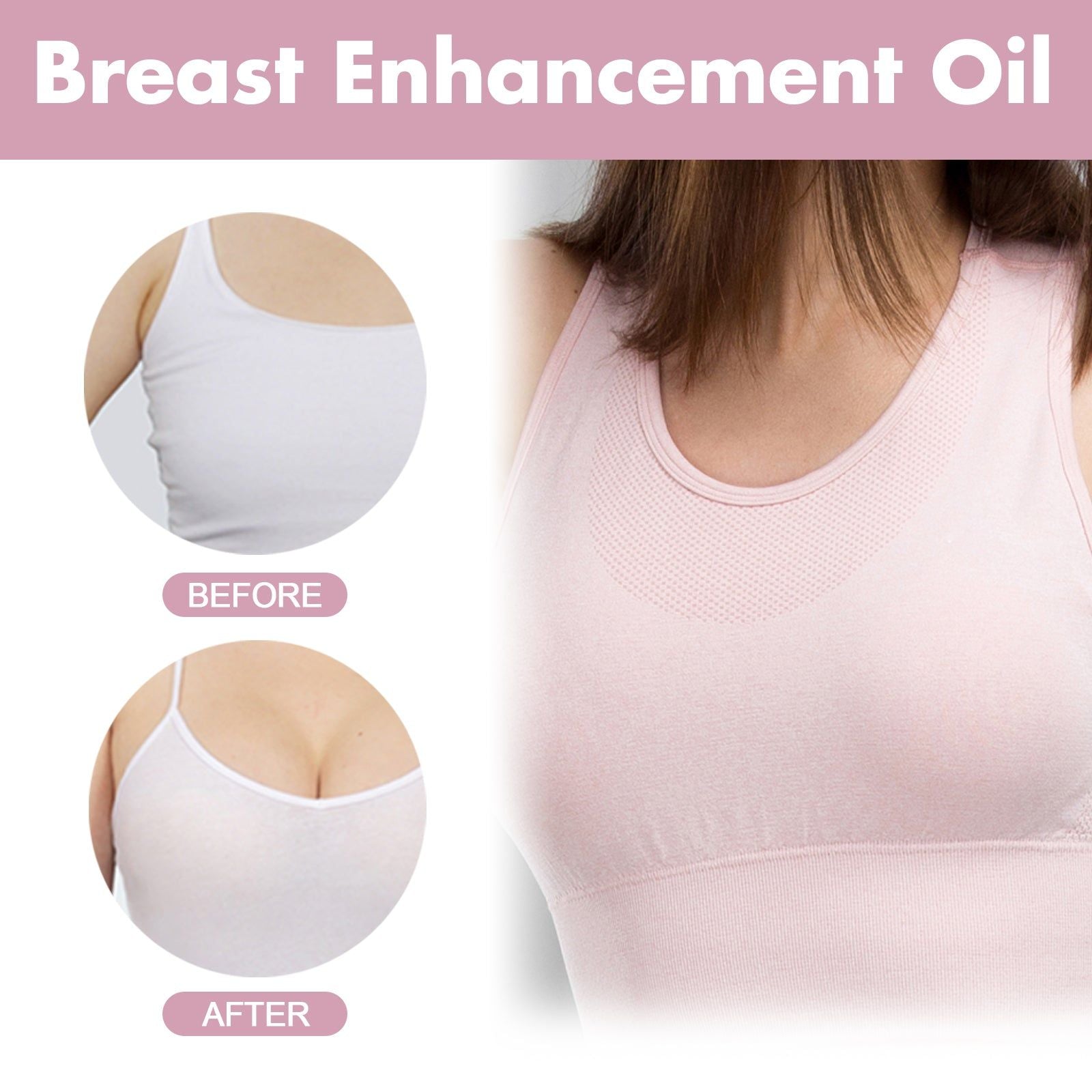 Boost Breast Fullness and Firming Oil, Natural Breast Lift, Enhance Curves ,30ml