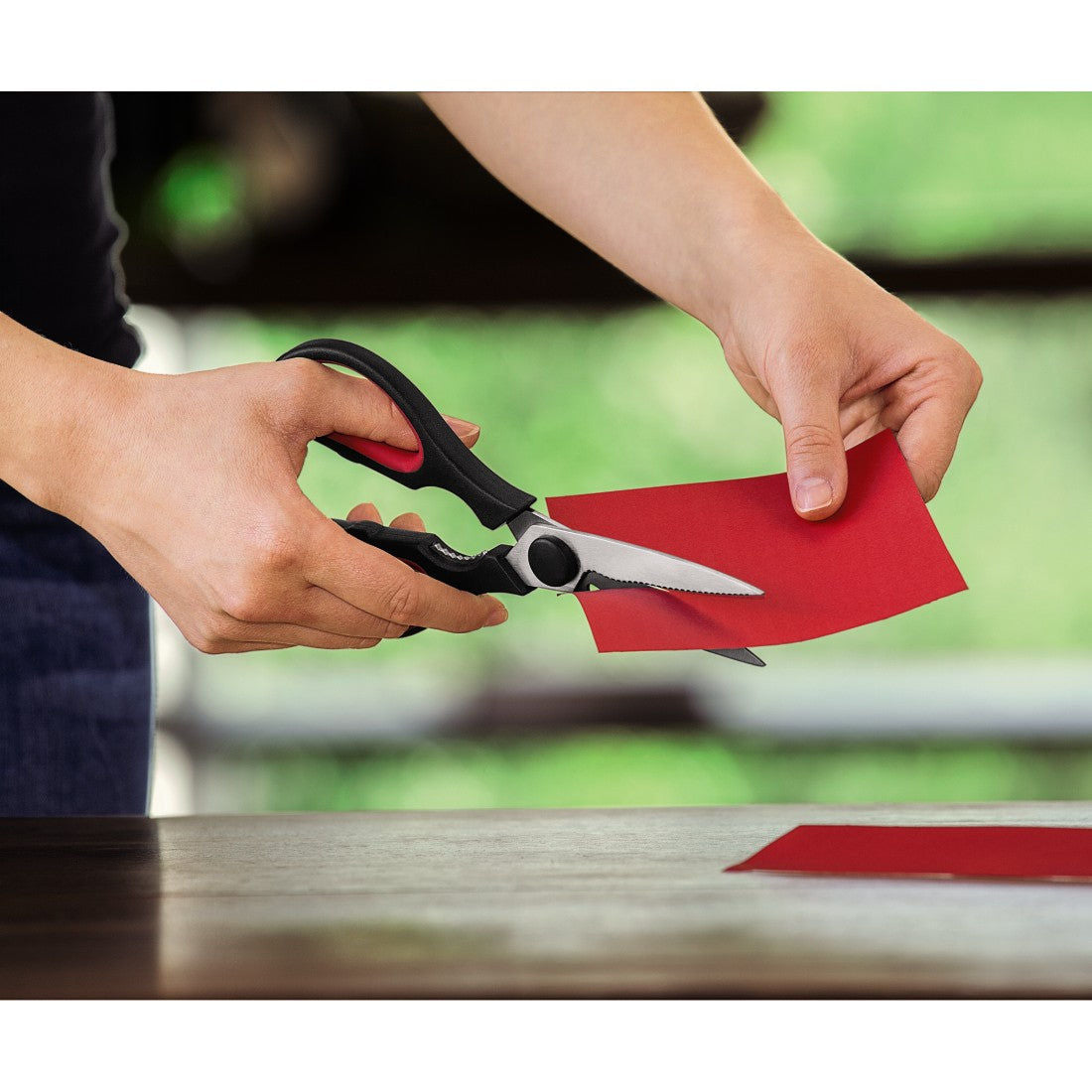 XAVAX 111546 Universal Scissors, Sorted by Colour, 24 Pcs in Display