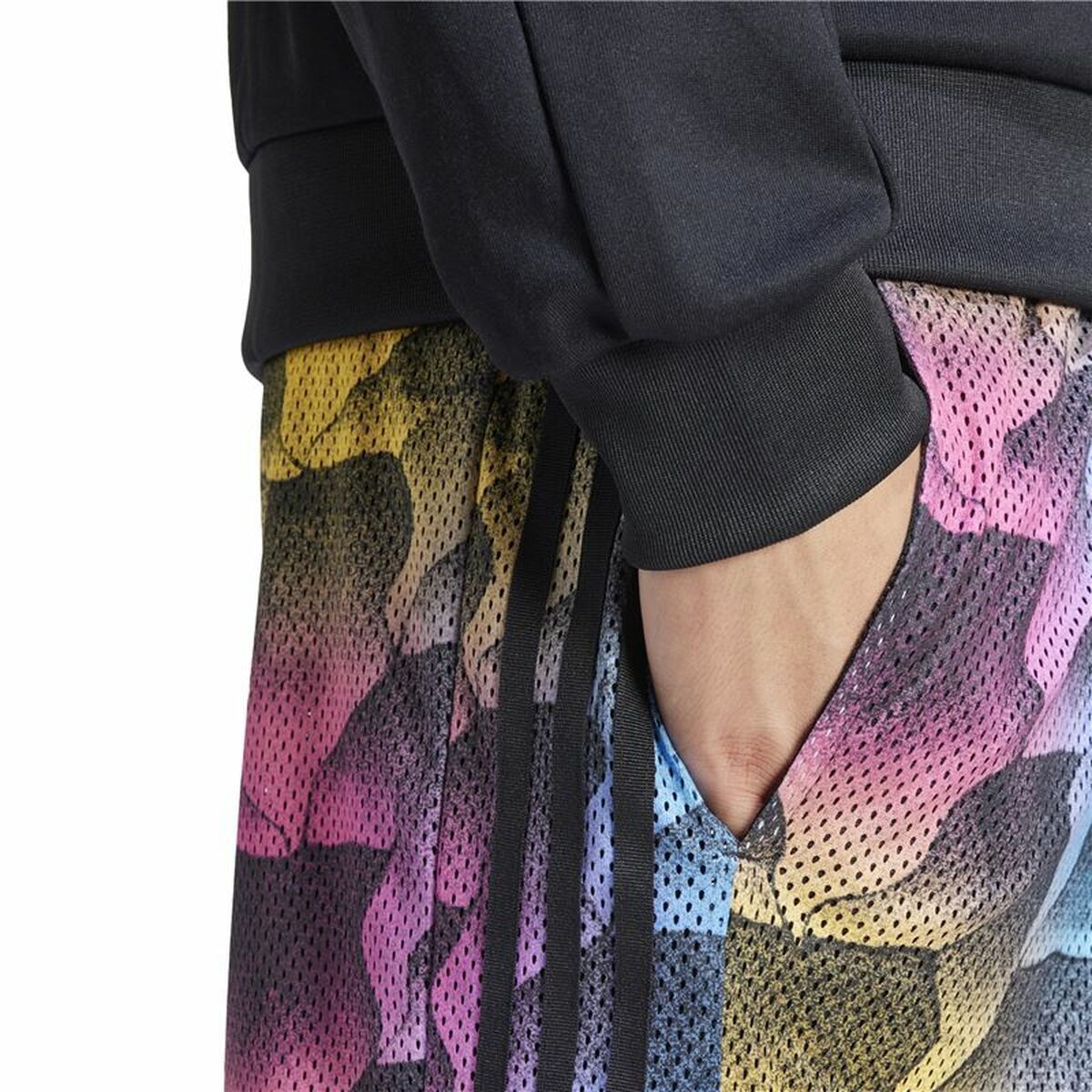 Sports Shorts Adidas Tiro Aop Blue Black