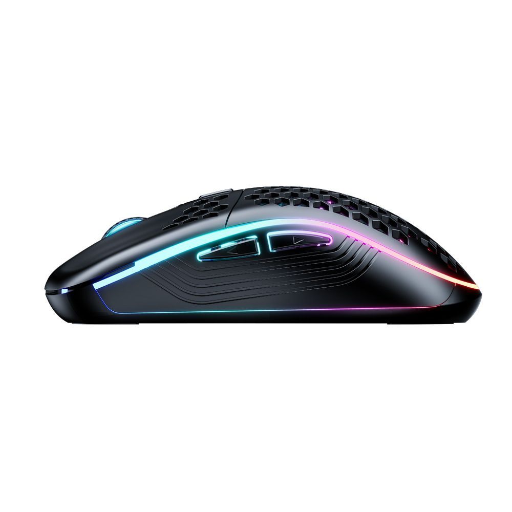 PC Wireless RGB Gaming Mouse Bluetooth Connect With Lightweight Honeycomb Shell