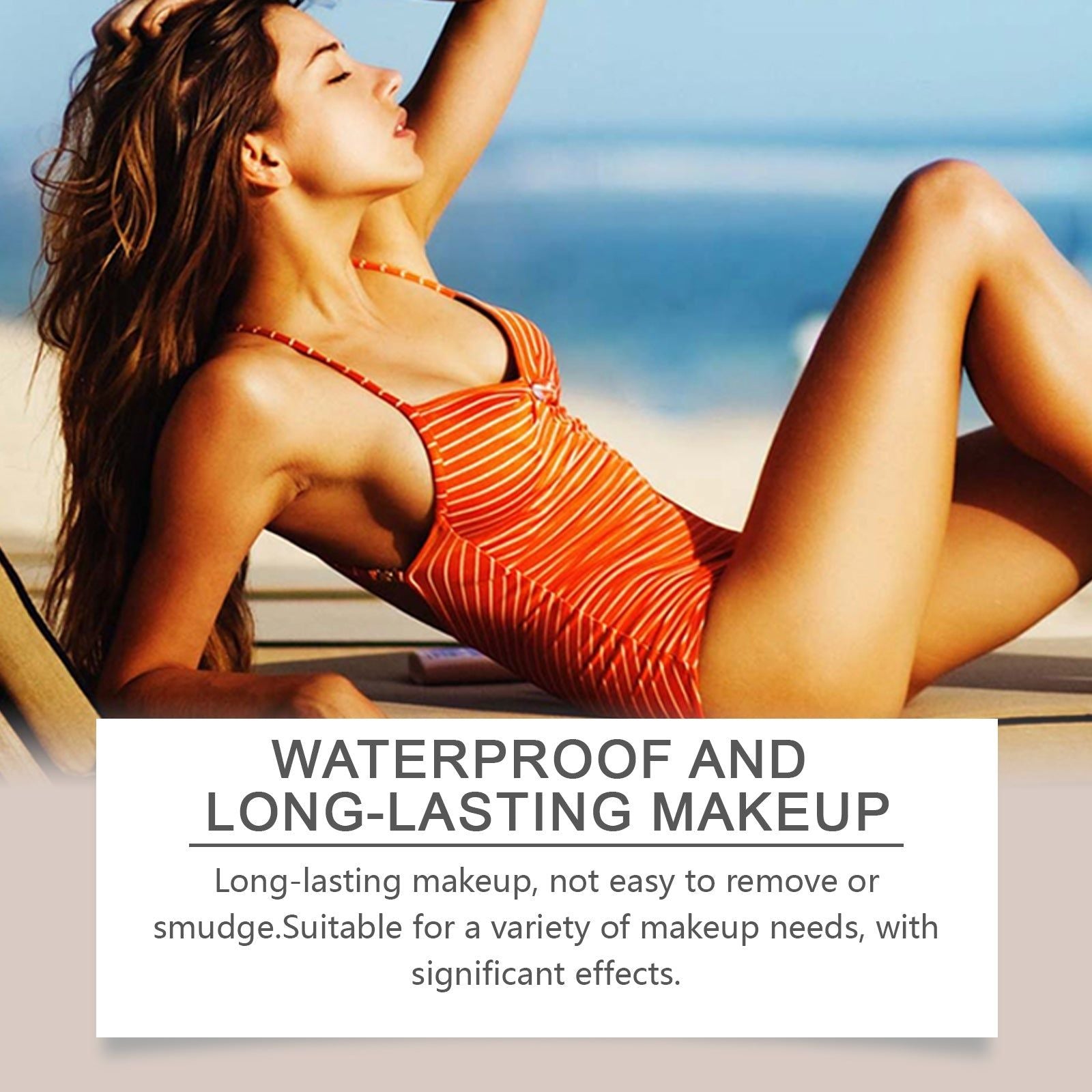 Body Black Foundation, Natural Tan, Tattoo Cover, Moisturizing Liquid, Promoting Blackening ,100g