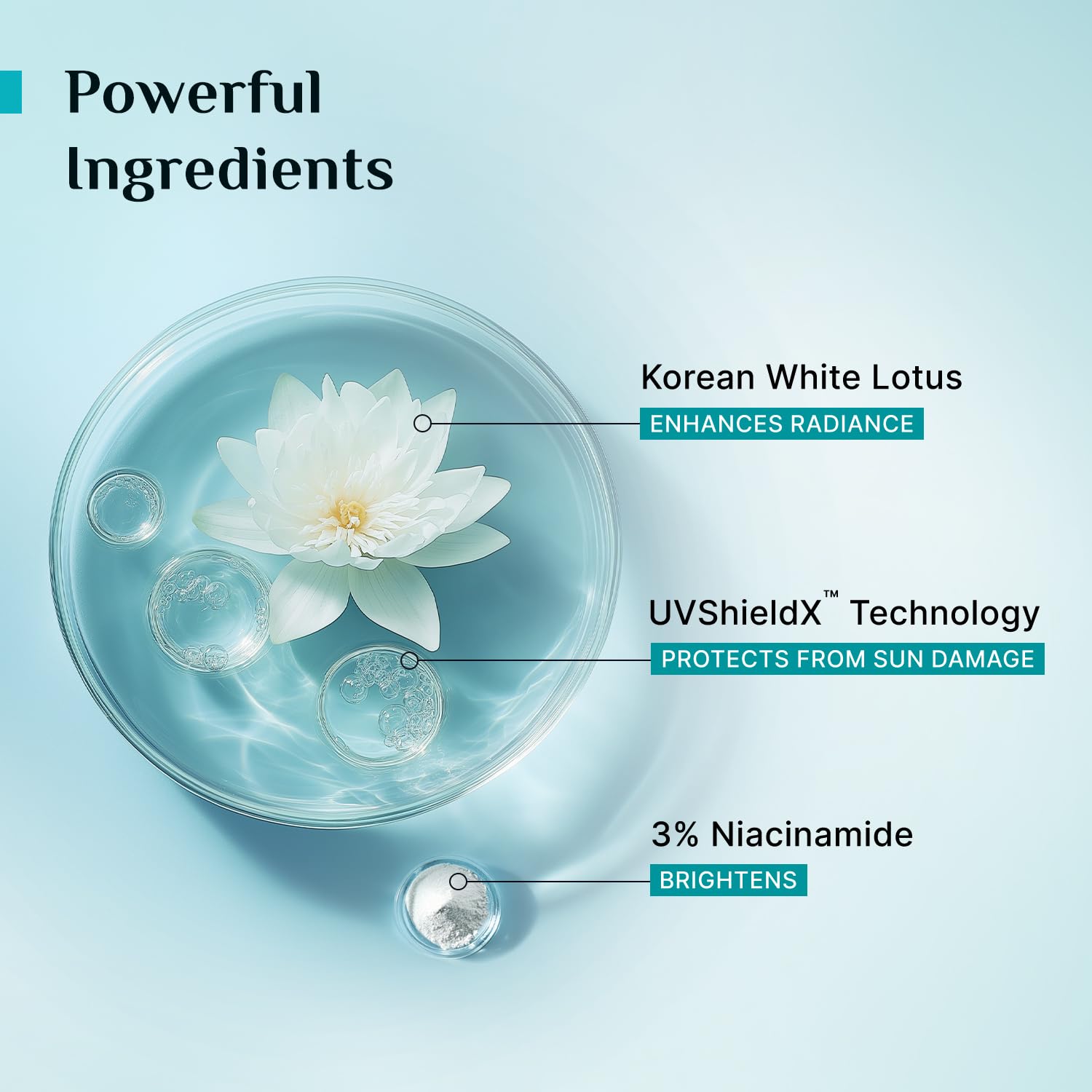 Pilgrim Korean White Lotus Tinted Sunscreen Spf 50 ML