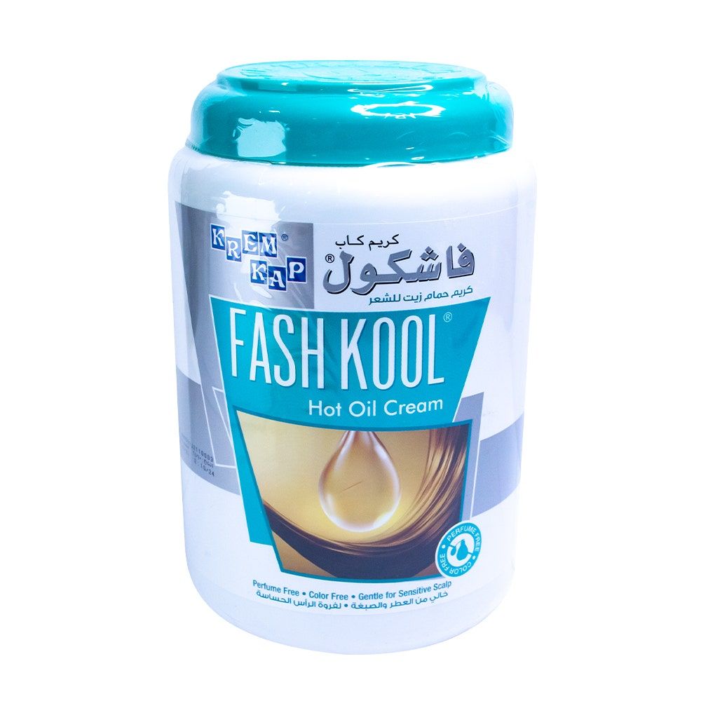 Fashkool Hot Oil Cream, Perfume Free, 1500ml