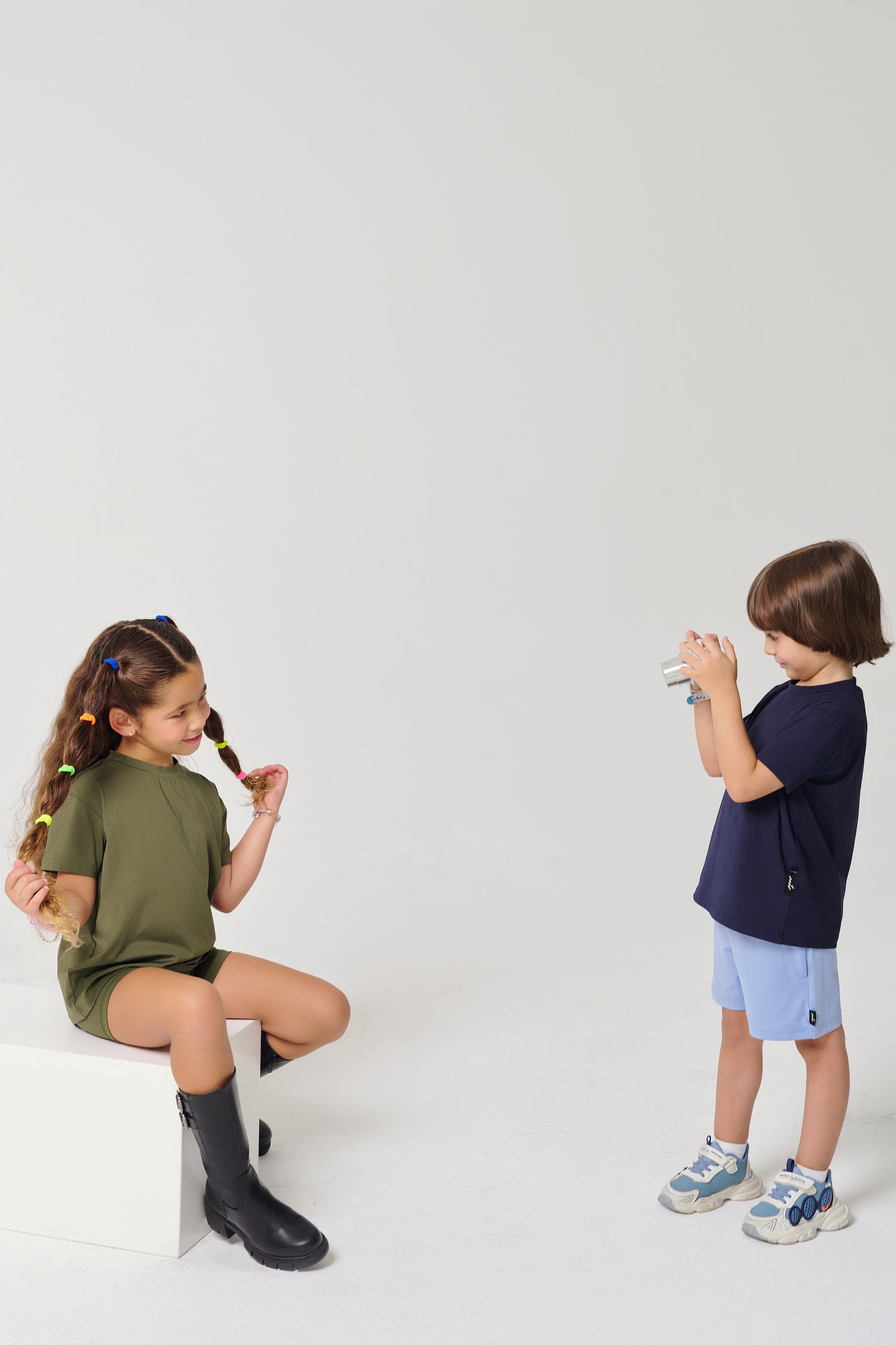 تي شيرت MULU Classic للأطفال (للجنسين) - أخضر