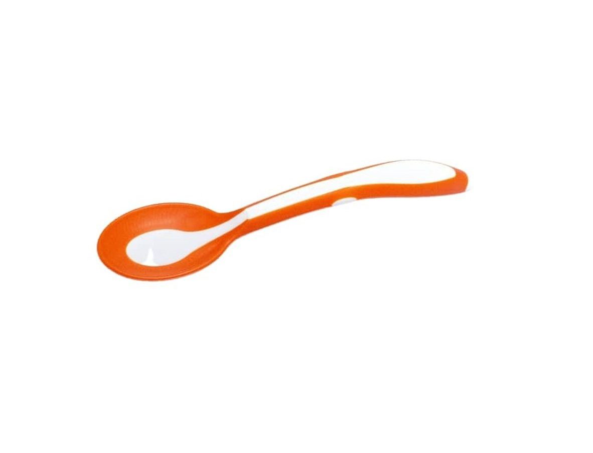 Mycey Weaning Spoon With Carrying Case, Orange