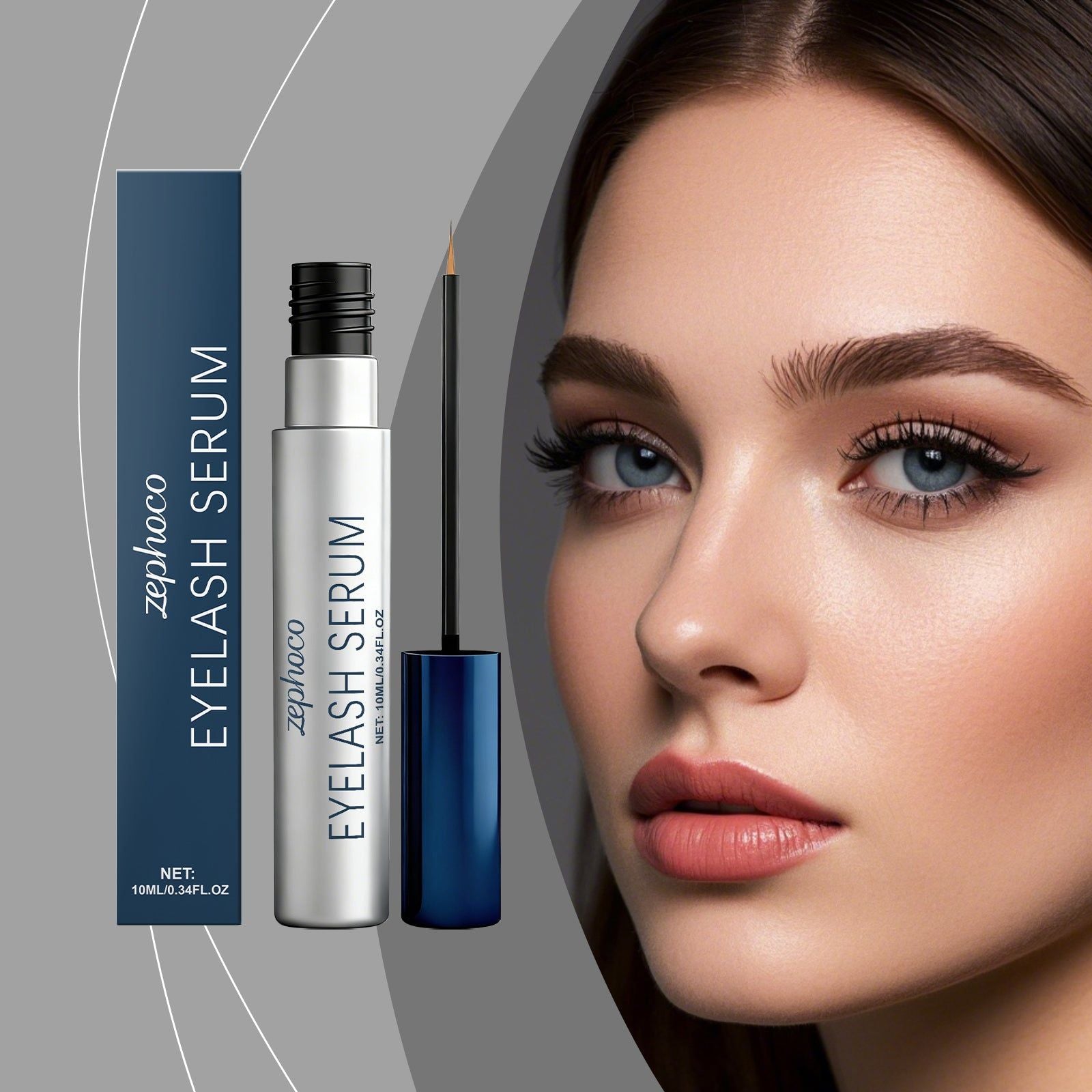 Eyelash Care Mascara, Natural Lustrous Look, Moisturizing, Daily Use ,10ml
