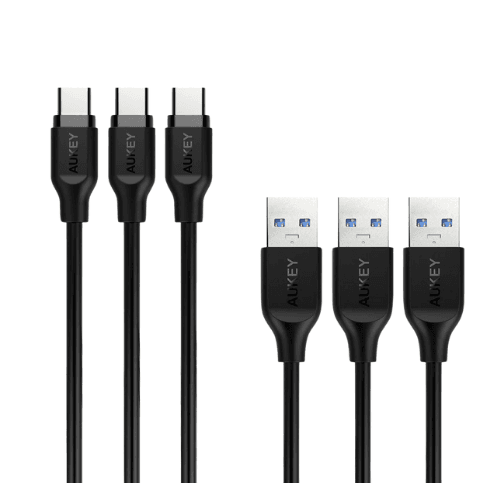 AUKEY CB-CMD3 TYPE C 1M CABLE 3PCK