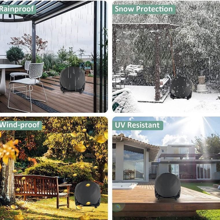 Industrial Fan Cover Waterproof Washable Outdoor Floor Fan Cover Protector