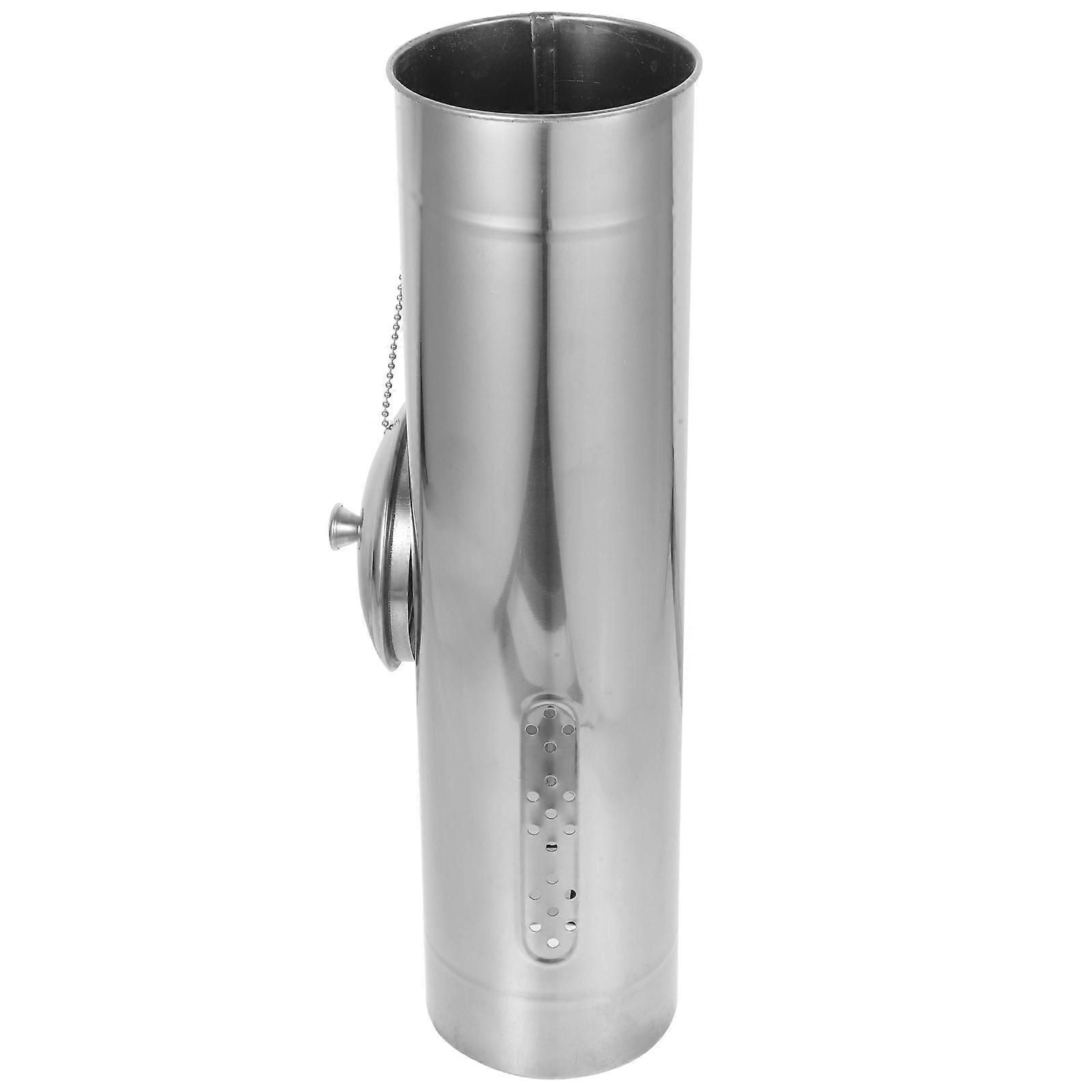 Stainless Steel Cup Dispenser Wall Mount Holder With Lid