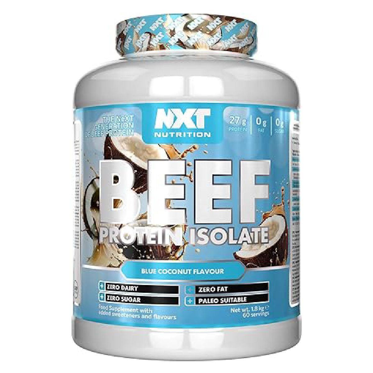 NXT BEEF PRO ISOLATE BLUE COCONUT 1.8 KG